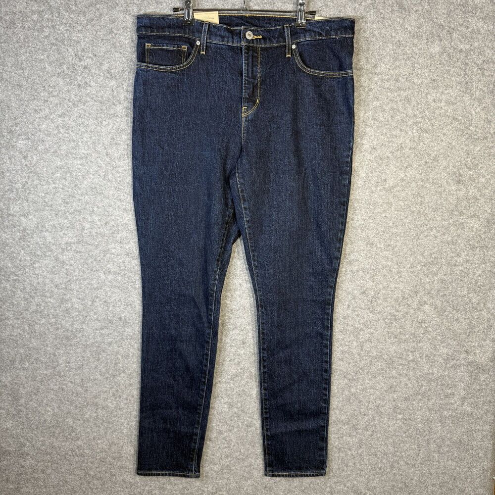 Levi Strauss Womens 311 Shaping Skinny Jean Pants Mid Rise Slimming Size W32 L30